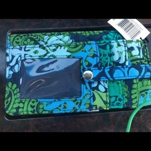 Vera Bradley Caribbean Sea Card Case